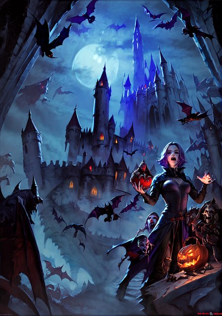 score_9,score_8_up, score_8, 
curse of strahd, raven loft, vampire, castle, bats, torches, night,  DnDV1,
 <lora:Expressive_H:0.5>  <lora:Dungeons_and_Dragons_Art_Style:1>