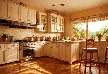 score_9, score_8_up, score_7_up,score_9, score_8_up, score_7_up, scenery, large outdated kitchen