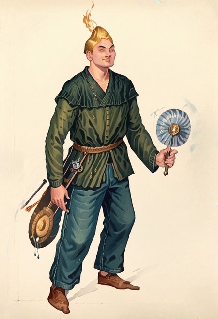 score_8, score_8_up, score_7_up, oblivionarts, 1boy, male focus, solo,  adoring_fan, full body, simple background,