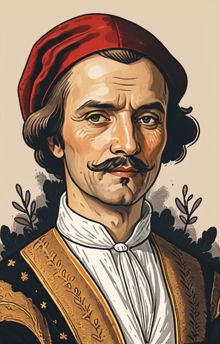 masterpiece,best quality,<lora:tbh10-sdxl:0.9>,illustration, portrait of noble man