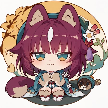 score_9, score_8_up, score_7_up, <lora:critterPickHonkaiStar_v10:1> hcrpick, animal, chibi, 1girl, Kamaitachi, animal ears, animal legs, thighhigh fur, tabi foot
<lora:V5.1_retrain:0.7>