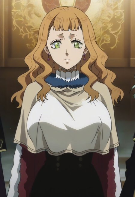 source_anime, masterpiece, best quality, detailed background, anime screencap, Black Clover anime style, <lora:Mimosa_Vermillion:.8>Long hair, wavy hair, blunt bangs, green eyes, earings, jewelry, outfit 1 ,,,,,,,,,,,,,,,,,anime coloring, anime screencap, 1girl,Solo ,, anime,PUFFY nipple,huge breasts,,,official art, Uncensored ,Unedited ,,,,,,,,,,,,,,