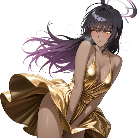 Flying Skirt Pose