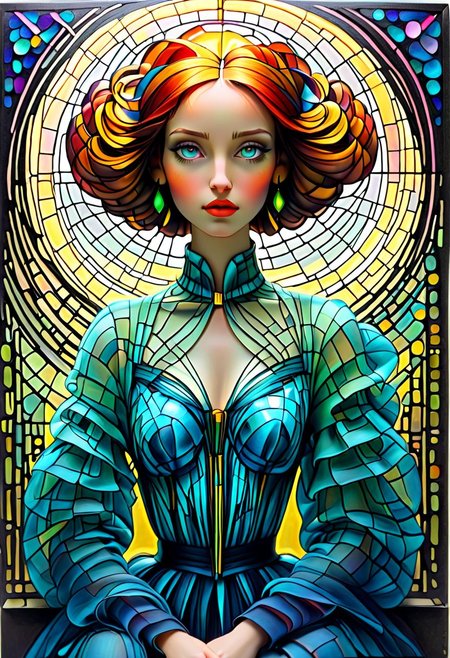 artshmll, pencil contour drawing, artfshnshtr, artxldnc
a painting with an arrangement of colorful pieces of paper, in the style of neon grids, technological art, henri le sidaner, black paintings, anna dittmann, fused glass art, repetition of form