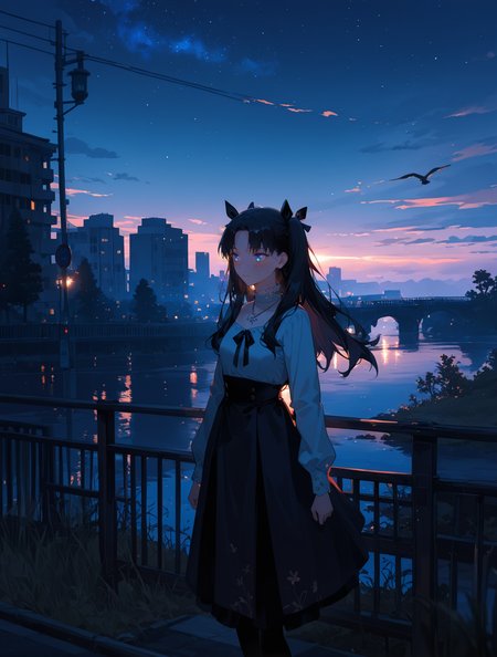 遠坂（とおさか） 凛（りん）_Tohsaka Rin_Fate/stay night