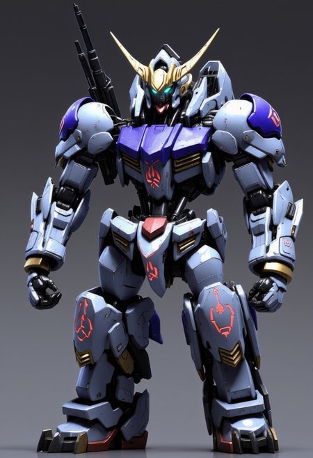Amphibious Mobile Suit, mecha, robot, one eye, glowing eye