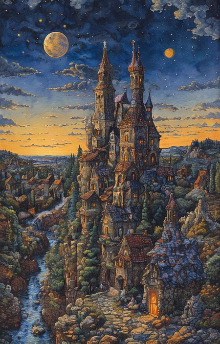 masterpiece,best quality,<lora:tbh179-sdxl:0.9>,illustration,style of David Welker, animals