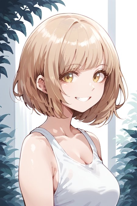 score_9, score_8_up, score_7_up, score_6_up, 
 <lora:Hagi-gihaV2:1> hagi, 1girl, smile, pretty, portrait, bob cut, casual clothes,