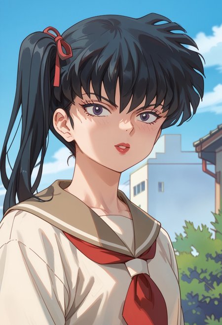 Kodachi Kunou - Ranma 1/2 (anime Style) + Remake version