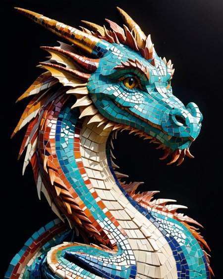 score_9, score_8_up, score_7_up, intricate details, rating_safe,
 <lora:MosaicStyle:1>,
1boy(Mosaic, made from colored stone pieces, 
dragon, 
full body, looking at the viewer, solo, smiling), black background, 
<lora:ral-chrosc-clr:0.3>, ral-chrosc-clr,
<lora:xl_more_art-full_v1:0.3>,
<lora:add-detail-xl:0.3>
