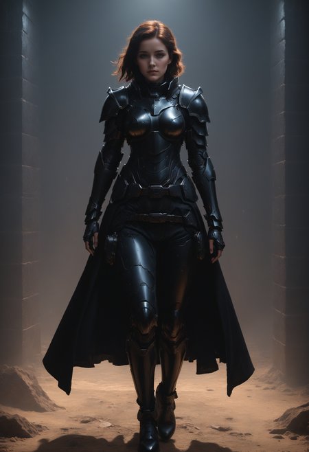 1girl, shardblade, shardplate, black full armor, (knife), gauntlets, <lora:Shardplate__Shardblade:0.6>, <lora:aesthetic:4>, <lora:great_lighting:4>, <lora:RMSDXL_Enhance:2>, <lora:RMSDXL_Creative:1>, <lora:xl_more_art-full_v1:0.5>