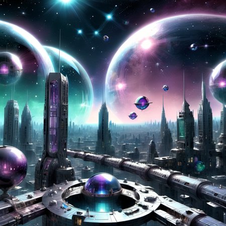 ((best quality)), ((masterpiece)), ((realistic,digital art)), (hyper detailed),DonMC3l3st14l3xpl0r3rsXL Metropolis , 8K, HDR,  <lora:DonMC3l3st14l3xpl0r3rsXL-000007:1>