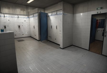 ,ruanyi0989,indoors,tile floor,showering,<lora:0989 Gym shower room_v1_pony:1>, score_9, score_8_up, score_7_up, score_6_up, score_9, score_8_up, score_7_up, score_6_up source_anime, blush, 1girl, seduce smile, perfect body , natural huge breasts