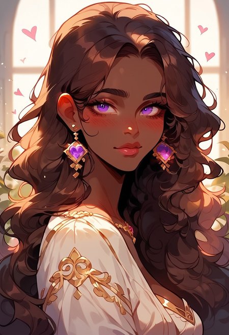 score_9, score_8_up, score_7_up, score_6_up,  <lora:p3tl0v3XLP:1> , solo, 1girl, dark skinned female, brown hair, long hair, purple eyes colour, sexy body