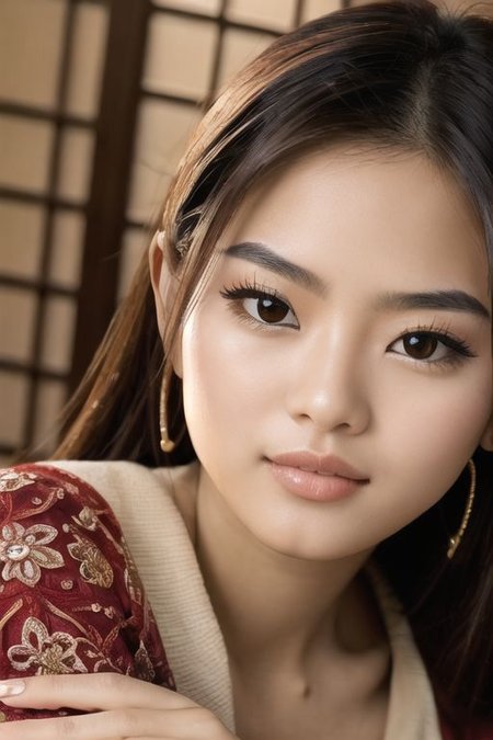 ospb, best quality, high quality, masterpiece, headshot, perfect face, gorgeous young japanese woman, OverallDetail, fFaceDetail