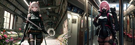 highly insanely detailed, masterpiece, top quality, best quality, highres, 4k, 8k, RAW photo, (very aesthetic, beautiful and aesthetic), 
__lazy-wildcards/cosplay-char/blame/Aposimz-Keisha/prompts__, 
<lora:Aposimz_Keisha_v1:0.3>, 
(1girl:1.3), 
solo focus, 
__lazy-wildcards/dataset/background__,âââ