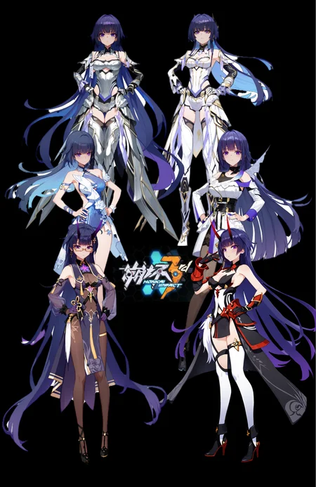 【崩坏三 Honkai Impact 3rd】雷电芽衣-Raiden Mei