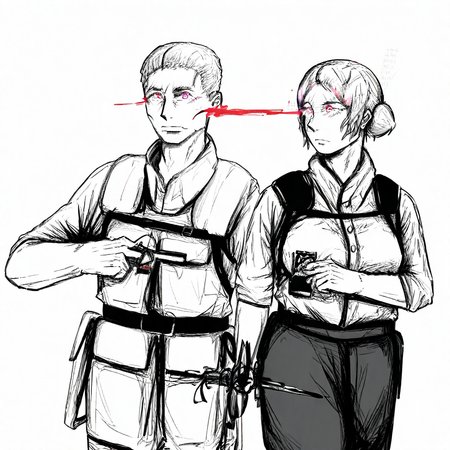 Rough Sketch style