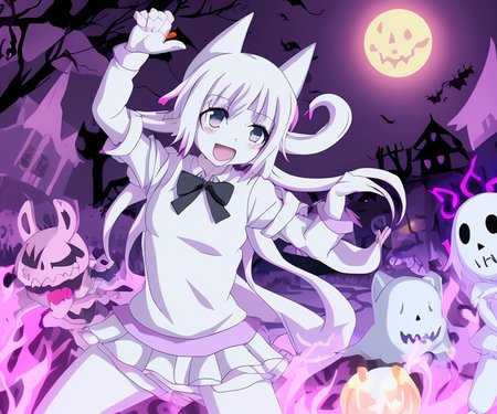 anime ghost party, season finale, spooky competition