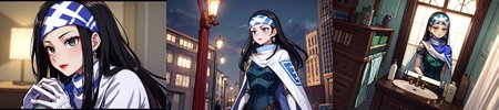 highly insanely detailed, masterpiece, top quality, best quality, highres, 4k, 8k, RAW photo, (very aesthetic, beautiful and aesthetic), 
__lazy-wildcards/cosplay-char/ShinMegamiTensei/beth/prompts__, 
<lora:zs_Beth:0.8>, 
(1girl:1.3), 1other, 
__lazy-wildcards/dataset/background__,âââ