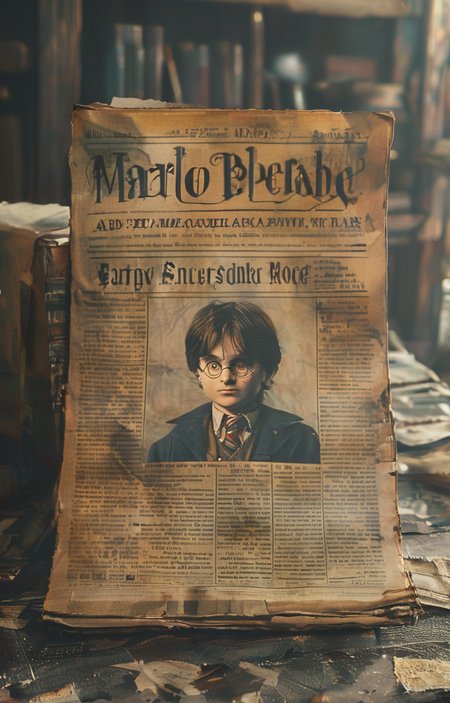 masterpiece,best quality,illustration,american newspaper front page,<lora:aninewspaper-sdxl:1>,super Mario