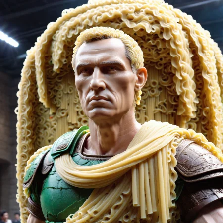 made of noodles, julius caesar<lora:sendnoodles-sdxl-adam-e:1>