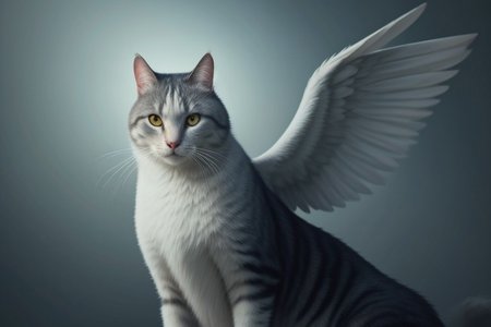 ,(Masterpiece:1.2, high quality),
 cat, :3,  
<lora:cat_20230627113759:0.8> angel wings