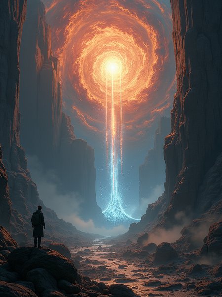 A mysterious region composed of high-dimensional space fragments. These fragments contain physical laws and phenomena beyond human imagination. Explorers will feel a strong cognitive impact in this region, as if their thinking is infinitely expanded.