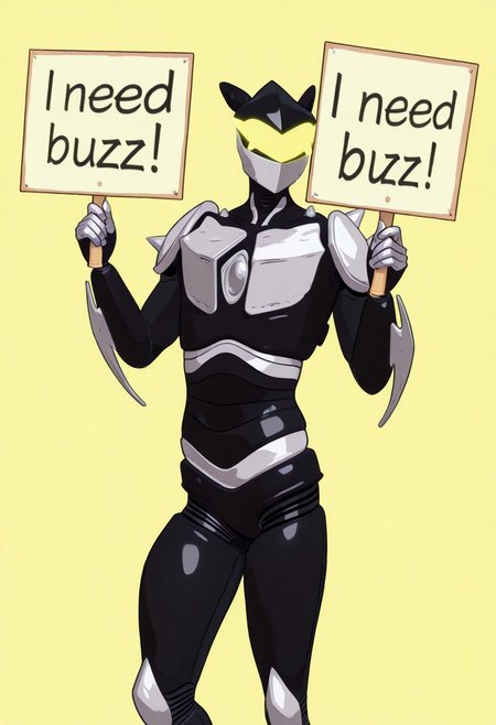 masterpiece, need_buzz, holding sign, 1boy, solo, male focus, BC-1 robot, BC-1 helmet, BC-1 visor, BC-1 faceguard