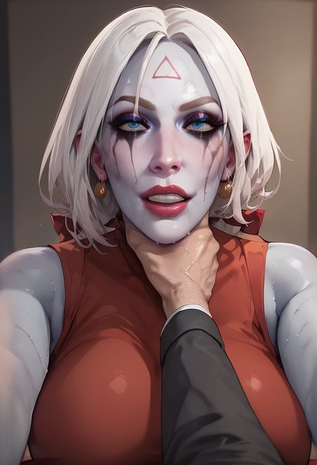 score_9, score_8_up, score_7_up,   v1nd1ct4, 1girl, big breasts, <lora:v1nd1ct4:1>    <lora:CH0K1N6:1> CH0K1N6,strangling,pov,mascara