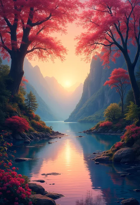 Tranquill dreams, vibrant