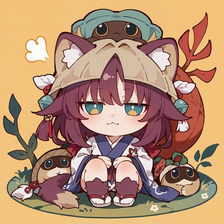 score_9, score_8_up, score_7_up, <lora:critterPickHonkaiStar_v10:1> hcrpick, animal, chibi, 1girl, Kamaitachi, animal ears, animal legs, thighhigh fur, tabi foot
<lora:V5.1_retrain:0.7>