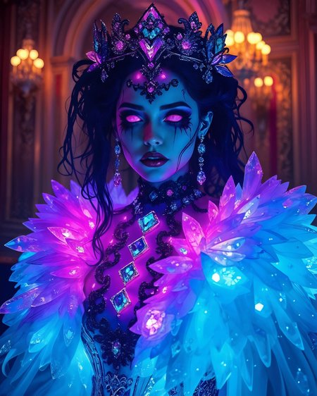 The Elegant Terrors Clothing Set: The Dazzling Matriarch