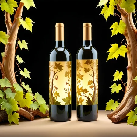 (wine bottle showcase) <lora:18_wine_bottle_showcase:1.1>
Beige background,
high quality, professional, highres, amazing, dramatic,
(Enchanted forest and bioluminescent flora:0.5),