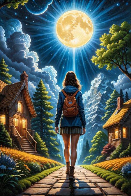 photorealistic digital oil pastel on canvas<lora:oil_pastel:1.00> by ((( Mark Briscoe ) and  Rob Gonsalves ) and  Raymond Swanland ) and  Debbie Criswell ,   dreamyvibes artstyle <lora:dreamyvibes_artstyle:0.60>  ,   <lora:more_art:0.30> <lora:midjourney:-0.15> <lora:RMSDXL_Enhance:0.50> <lora:RMSDXL_Creative:0.50> <lora:RMSDXL_Photo:0.50> <lora:RMSDXL_Darkness_Cinema:0.50> <lora:clothing_slider:2.00> <lora:great_lighting:1.50> <lora:aesthetic:1.50> <lora:photorealistic_portrait:1.50> <lora:extremely_detailed:1.50> <lora:dpo:0.25> <lora:perfect_hands:0.50>