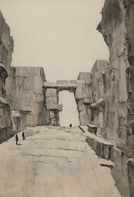 a professional hand sketch of architecture,
(POV view , DOF, first people view from the entrance, low angle shot:1.4),
(Ancient civilization, Alien Prometheus movie scene, dune movie scene:1.5), (The colonial city of the future, in the mist-filled Grand Canyon, on an unknown Earth-like planet, 2 moon on sky, Spaceship flight connects colonies, waterfulls:1.3), (Machu Picchu, a mountain settlement, incredibly spectacular:1.2), (Mario Botta:1.3), (avant-garde, future, reality, science fiction, photorealistic), (modern architecture:1.2), White limestone with black granite, fountain, waterfall, landmark, square, path, narrow street,
(Large Files, Ultra Realistic, 8K, 16k, FHD, HD, VFX, Perfect, Photography, composition, Architecture Sales Photography, Architecture Competition, Ultra High Resolution, Cinematography, High Resolution Image:1.1), (dramatic lighting, direct sunlight, ray tracing, clear shadow:1.2),  (real landscape:1.1), (blurred background:1.0), (urban background, more_details) ,
great lighting, extremely detailed, hillscastel, Neo Classic, Architecture sketch