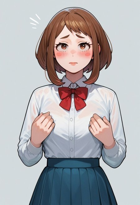 score_9, score_8_up, score_7_up,
BREAK
very detailed, highly detailed texture, (highly detailed face, (perfect face, perfect eyes)), detailed image, high resolution, perfect hands
BREAK
(Looking at viewer), 1girl, (ochako uraraka from my hero academia), school uniform, outfit, pantyhose, standing, legs, (shy face), (blush:1.2), (classroom setting)