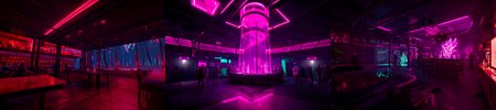 highly insanely detailed, masterpiece, top quality, best quality, highres, 4k, 8k, RAW photo, (very aesthetic, beautiful and aesthetic), 
__lazy-wildcards/subject/env-bg-interior/cyberpunk_club/prompts__, 
<lora:Cyberpunk_Club:0.7>, 
(1girl:1.3), 1other, 
__lazy-wildcards/dataset/background__,âââ