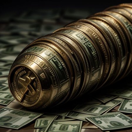 stretch, Sharp image, 4k, 8k, Detailed and Intricate, Cinematic, Dynamic Lighting, 
OverallDetail, angry expression,  dollar world, ultra detailed, ultra resolution, Dollar bills, vault, no people