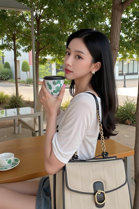 Ins风格美人-亚洲东方美人