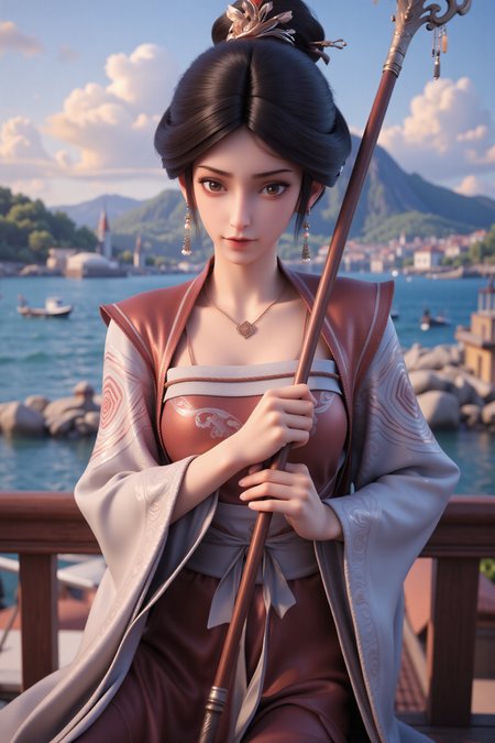 cartoon characters：剑来许氏