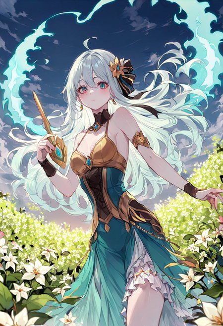 (score_9, score_8_up:1.1), score_7_ up, highly detailed, , zPDXL, ((1 girl,)) slender, petite ,Spirit mage, airy essence, wispy hair of shades of sky blue and white, ghostly pale skin, mystical crystals in her eyes, floating robes made of mist and starlight. she wear Spanish senorita's flamenco dress, ruffled polka dot layers, lacy mantilla, castanets, comb and flowers. ,  dynamic pose, detialed background
, masterpeice, detailed, intricated details, 8k, ultraclear <lora:detailed_notrigger:1>, wide angle, detailed scene, detailed faces, perfect quality, tranding on artstation, incredible details , Painstaking Attention To Details ,  <lora:OMG-Is-DucHaiten_v1.0:1> ziprealism