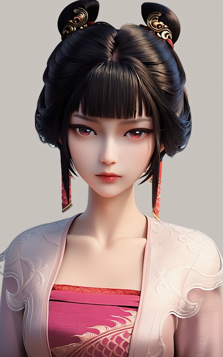 score_9,score_8_up,score_7_up,
<lora:zhiguiPony-000001:1>,
zhigui,1girl,solo,black hair,bangs,upper body,blunt bangs,chinese clothes,realistic,simple background,dress,jewelry,closed mouth,earrings,collarbone,hair ornament,see-through,background_text,