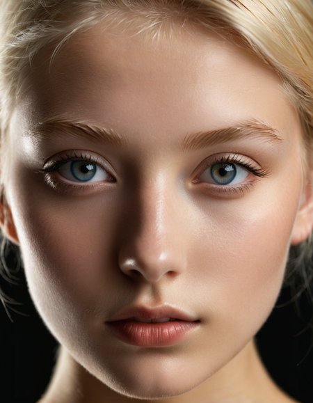 extreme closeup portrait,  professional photograph of a 18 year old platin blonde model by august sander, extremely clear and  detailed eyes, realistic skin texture, bold lines, hyper detailed, dark limited palette, chiaroscuro,  (intricate details, masterpiece, best quality:1.4), mesmerizing, Futurism Art Style, dynamic, dramatic, dynamic pose
<lora:add-detail-xl:1> <lora:xl_more_art-full_v1:0.5>