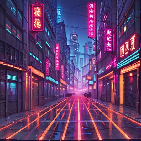 score_9, score_8_up, score_7_up,score_6_up, score_5_up, score_4_up, BREAK  <lora:gits95environment:0.8>,
gits95, , city, no human, scenery, neon lights, building, road, street, night, , outdoors
