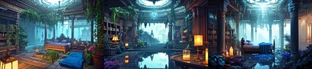 (otherworldly, otherworldly atmosphere, otherworldly appearance), highly insanely detailed, masterpiece, top quality, best quality, highres, 4k, 8k, RAW photo, ((ancient egyptian theme:1.2)), Hong Kong structure, structure, 
(mystical theme), mystical gatmosphere, arcane sanctuaries, otherwordly aura, 
(long_hair, long hair, random colors hair, glowing hair, hair over one eye, long messy hair), 
(eyelashes, eyeliner, eyeshadow, eyelashes, long eyelashes), 
collar, earrings, jewelry, necklace, armlet, 
tentacle, (underwater), nsfw, 
Homestay, Resort, (Guest House:1.1), 
building, structure, swirling energy, 
action pose, 
drunk, 
high-heels, 
reflection, reflective floor, 
shawl, 
abandoned building, shopping mall, overgrown with vegetation, [volumetric fog], cinematic lighting, colorful, colourful, 
belly bottom, erotic lingerie, 
((dune)), steep, sandhills, 
HDR, ((photorealistic)), professional light, cinematic lighting, fashion photography, ambient lighting, face lighting, <lora:detail_slider_v4:1>, Fantasy picture, OverallDetail, ancient roman room with a statue and candles in it and a bed in the middle of the room with a blue blanket on it and a blue blanket on the floor, RomInt, <lora:RomanInterior-10:1>, epiCPhoto, (fantasy world)
