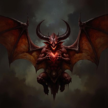 first person pov, 3D01S, simple background atmospheric and powerful dark fantasy, natural organic and first person pov of a 
A small menacing imp looking red-skinned fire gargoyle, blending the features of a bat and a demon. Its short body is covered in rough, crimson hide, with massive leathery wings stretching from its back, ready to launch into the air. Its glowing, fiery eyes pierce the darkness, while sharp horns protrude from its head. The creature's hands, tipped with razor-like claws, clutch a ball of bloody meat, ready to hurl at its prey. Its stance is hunched, exuding an aura of fear. Its long, sharp fangs glisten. It hovers just above the ground, prepared to unleash fiery devastation from the skies. The creature embodies the brutal, animalistic enforcer of the infernal realm. 
UHD letterboxed game trailer frame chromatic aberration dark atmosphere sharp masterpiece with a focus on the character, elden ring style, dark atmosphere, chromatic aberration