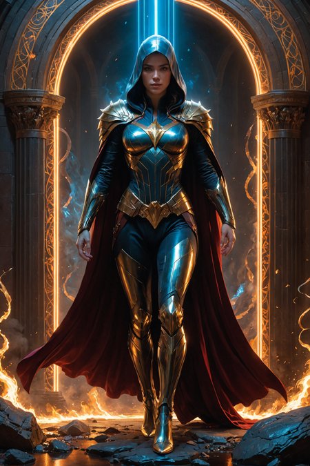 full body length 
8k 
photorealistic 
painting 
by (((John Martin) and Anato Finnstark) and Ross Tran) and Magali Villeneuve
, occult
<lora:more_art:0.50>