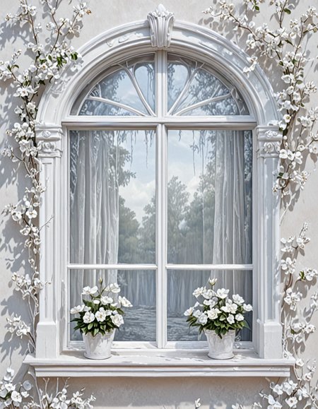novuschroma68 style white window  <lora:sdxl_lightning_8step_lora:1> <lora:novuschroma68 style:1>