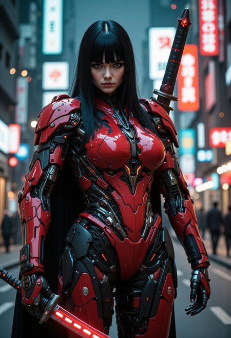 Kara Vex Elite SOLO Night City Cyberpunk Genre - V3 SD 3.5 Medium (test)
